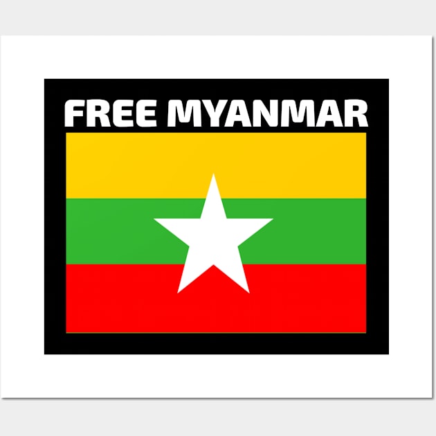 Free Myanmar Wall Art by Aisiiyan